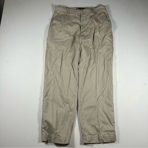 Chaps Ralph Lauren Khaki Chino Pants Fits - 32x29 Vintage Y2k Preppy Cotton